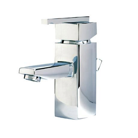 Phoenix SQ Series Mini Mono Basin Mixer with Spring Waste - Chrome - SQ009