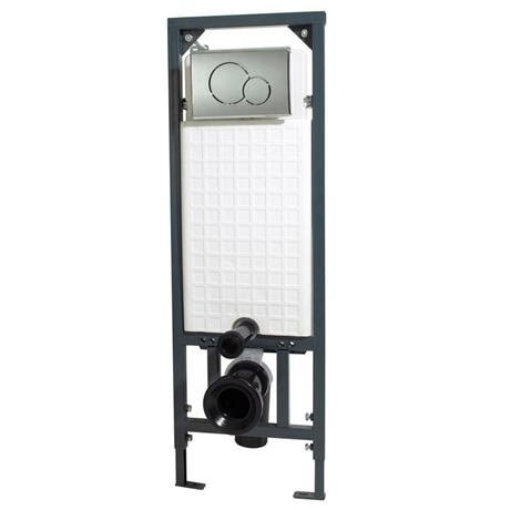 Phoenix W.C Wall Mounting Fixing Frame with Round Face Plate