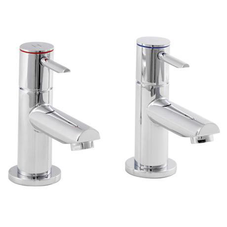 Ultra Pixi Lever Bath Taps - Chrome - PZ322
