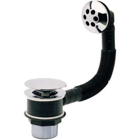 Victorian Bathroom on Pura Bath Waste With Chrome Clicker Waste At Victorian Plumbing Uk