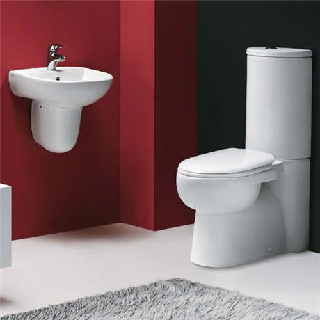 Radius Deluxe Ceramic 4 Piece Cloakroom Suite