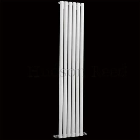 Revive Single Panel Vertical Designer Radiator  - White