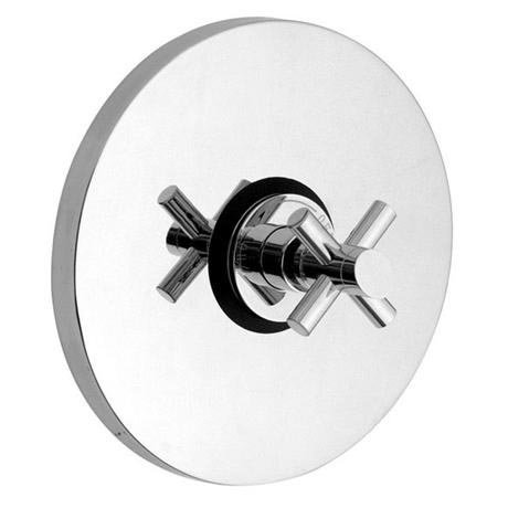 Scope Concealed Thermostatic Sequential Shower Valve with Round Plate