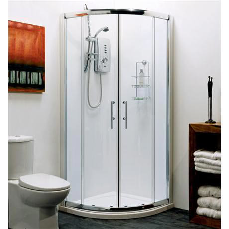 Aegean Quadrant Shower Enclosure with Shower Tray and Waste