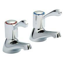Ultra Solo Lever Bath Taps - Chrome - CG302