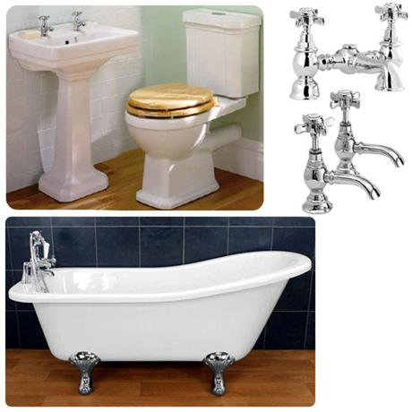 Traditional 7 Piece 2TH Bathroom Suite