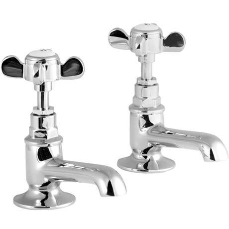 Ultra Traditional Bath Taps - Chrome - ITY302