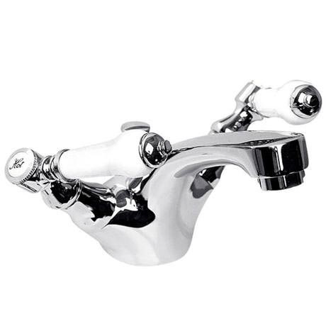 Ultra Traditional Bloomsbury Mono Basin Mixer w/ pop up waste - Chrome - XM305