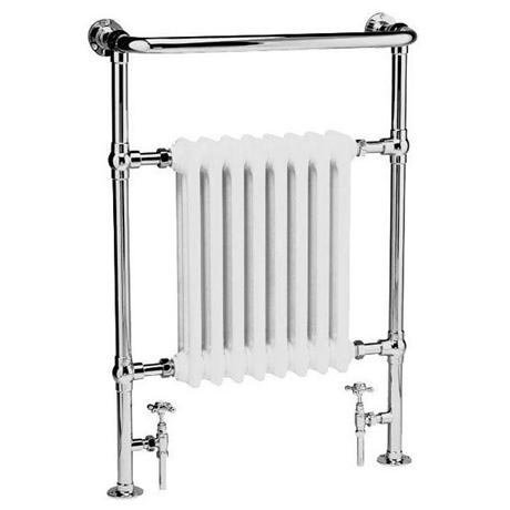 Traditional Savoy Heated Towel Rail - Chrome 