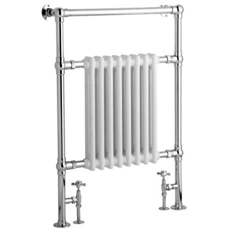 Ultra Traditional Yale Heated Towel Rail - Chrome - HW302
