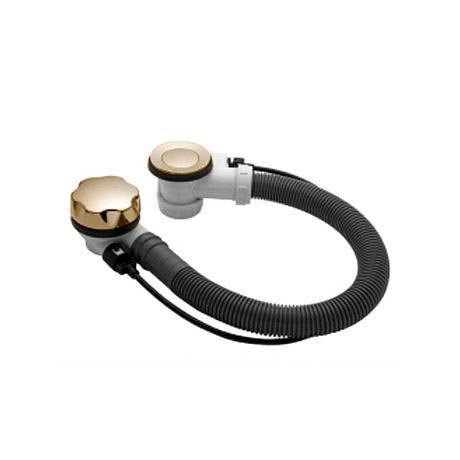 Tre Mercati - 1 1/2" Auto Bath Pop Up Waste with Stop Device(60cm) - Gold - 730A