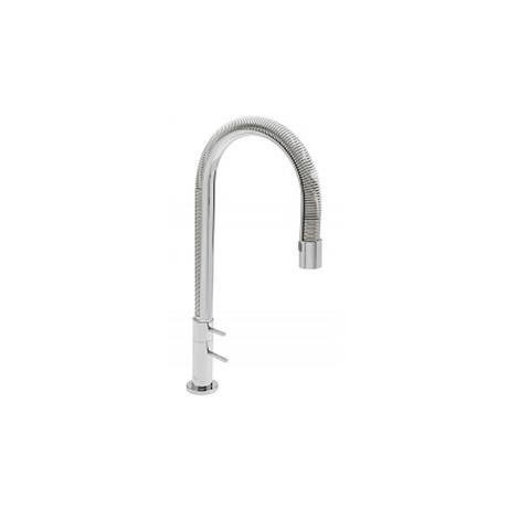 Tre Mercati - Spyro Mono Kitchen Mixer with Pull Out Flexible Spout - Chrome - TRE91010
