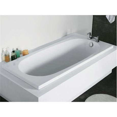 Tribune 1700 x 750 Acrylic Bath Tub with Support Frame