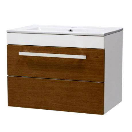 Ultra 600 x 400mm Calvados Wall Mounted Unit w/ Ceramic Basin - FURN027