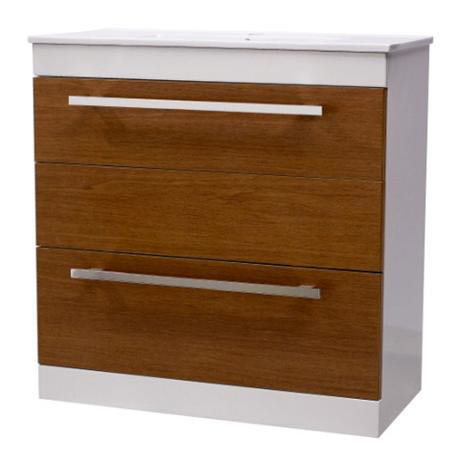 Ultra 800 x 400mm Calvados Floor Mounted Unit with Ceramic Basin - FURN022