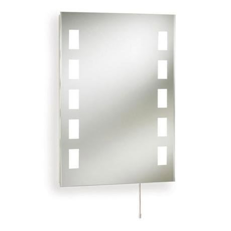 Ultra Argenta 800 x 600mm Backlit Bathroom Mirror - LQ385