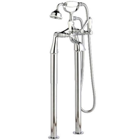 Ultra Bloomsbury Bath Shower Mixer with Extended Leg Set - Chrome