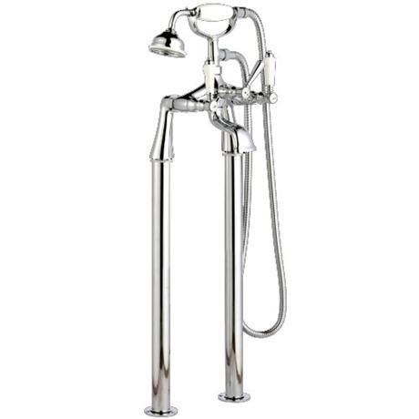 Ultra Bloomsbury Freestanding Bath Shower Mixer - Chrome