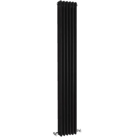 Ultra Colosseum Triple Column Radiator 1800 x 291mm - High Gloss Black - HXB11 