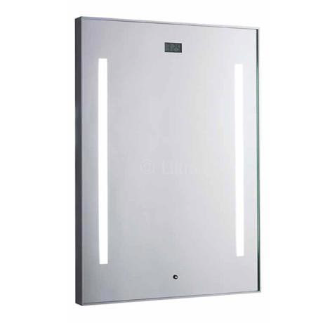Ultra Gaze Motion Sensor Backlit Mirror with Digital Clock and Shaver Socket - LQ007