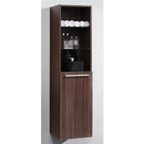 Ultra Glide Tall Side Cabinet - Walnut Finish - CAB009
