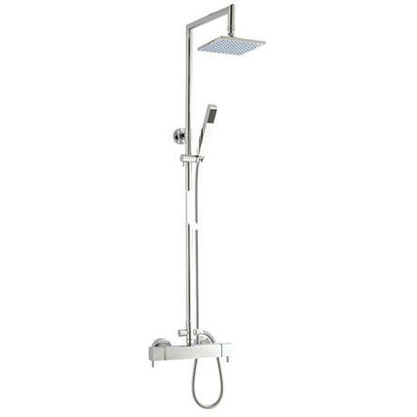 Ultra Quadro Thermostatic Bar Valve with Splendour Shower Kit - Chrome