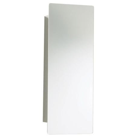 Ultra Reveal Mirrored Cabinet with Hinged Door - LQ384