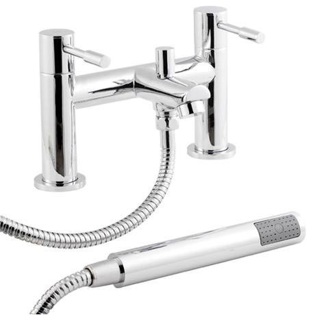 Series 2 Bath Shower Mixer with Shower Kit - Chrome - FJ314