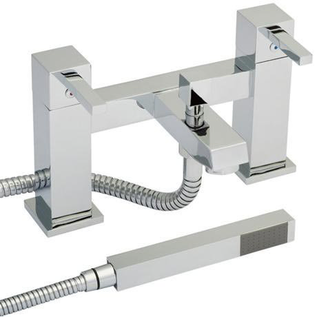 Series L Bath Shower Mixer with Shower Kit - Chrome - LTY344