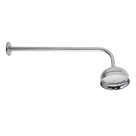 Ultra Traditional Fixed Shower Head & Arm - Chrome - A3281   