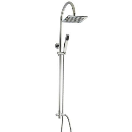 Ultra Ultima Shower Kit with Square Head and Minimalist Handset - Chrome - A3253