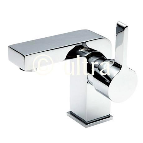 Ultra Venture Side Action Mono Basin Mixer Tap - Chrome - VEN325