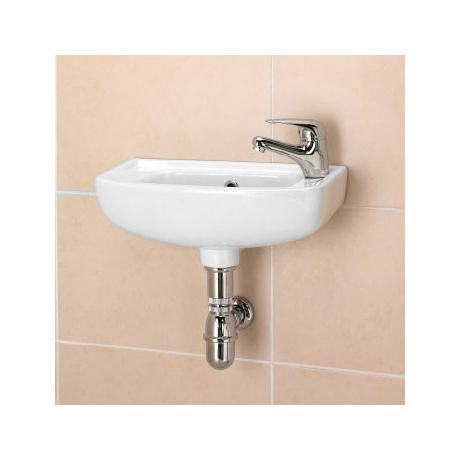 Unispace 450 1 Tap Hole Ceramic Cloakroom Basin Pack