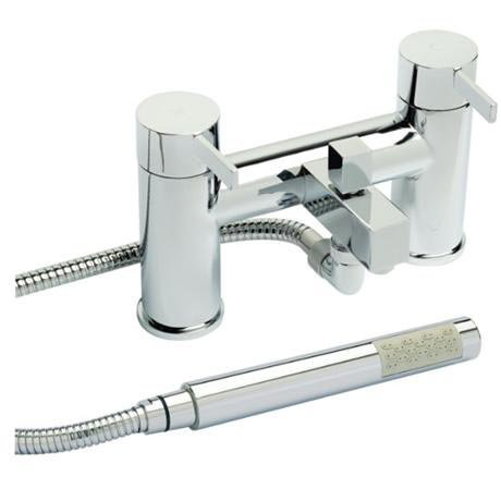  Ultra Venture Bath Shower Mixer with Shower Kit - Chrome - VEN304
