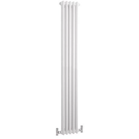Ultra Colosseum Double Column Radiator 1800 x 291mm - White - HX326