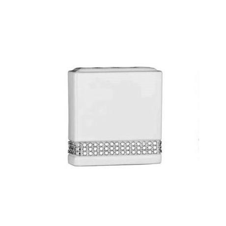 White Radiance Ceramic Toothbrush Holder