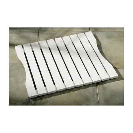White Wooden Slatted Duckboard