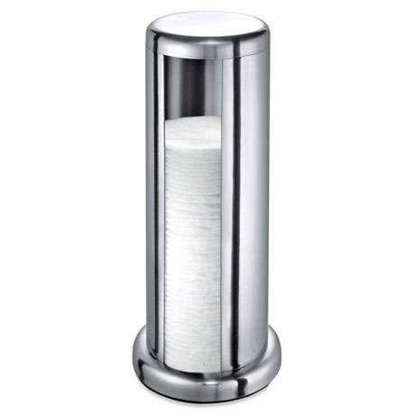 Zack Foccio Freestanding Cotton Pad Dispenser - Stainless Steel - 40274