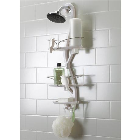Umbra Bird Bath Shower Caddy - White - 023260-660