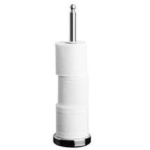  Chrome Toilet Paper Holder with Small Ball Detail - 0509074
