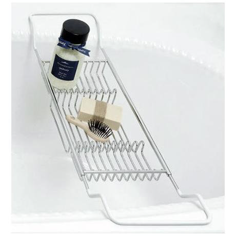 Lloyd Pascal - Large Chrome Extendable Bath Rack - 053.02.097