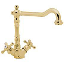 Deva Brittany Mono Sink Mixer - Gold 