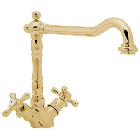 Deva Brittany Mono Sink Mixer - Gold 