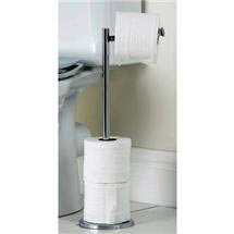 Lloyd Pascal - Freestanding Lift Top Toilet Roll Holder - Chrome - 061.02.065