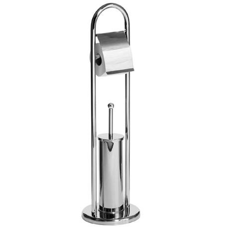Stainless Steel Toilet Brush and Roll Holder