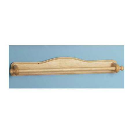 20in Wooden Towel Rail