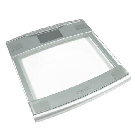 Homedics Silver Glass Electronic Bathroom Scales - 1600420