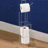 Chrome Toilet Roll Holder/Storer