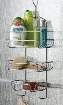 3 Tier Chrome Shower Caddy