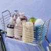 Chrome Rectangular Caddy with Handles